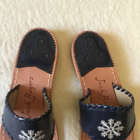 Jack Rogers new Navajo sandal Snowflake embroidery - Picture 2 of 7